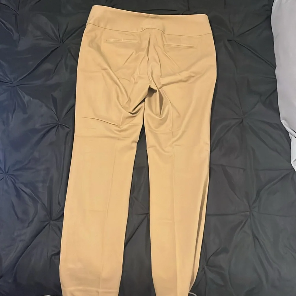 Alfani Pants, Women's Mid-Rise Skinny Pants, Regular, Long & Short Lengths, Tan - Picture 2 of 5